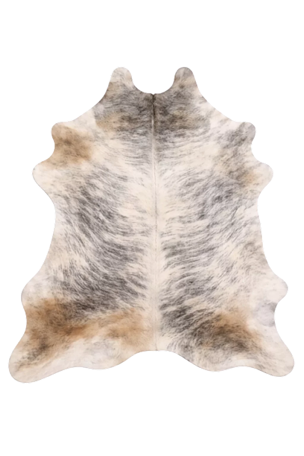  Brindle Cowhide Rug 7'5" L X 6'1" W